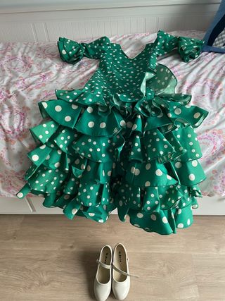 Traje Flamenca Niña De Segunda Mano En Málaga En Wallapop