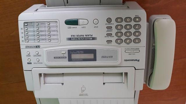 Teléfono Fax Impresora Panasonic KX-F1050