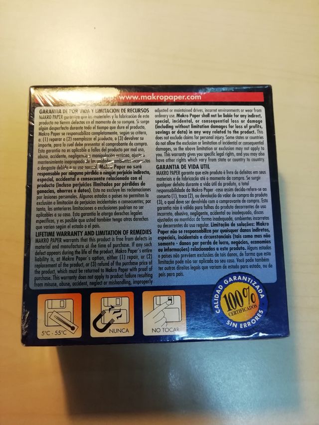 Disquetes 3.5 2HD - caja 10 ud.