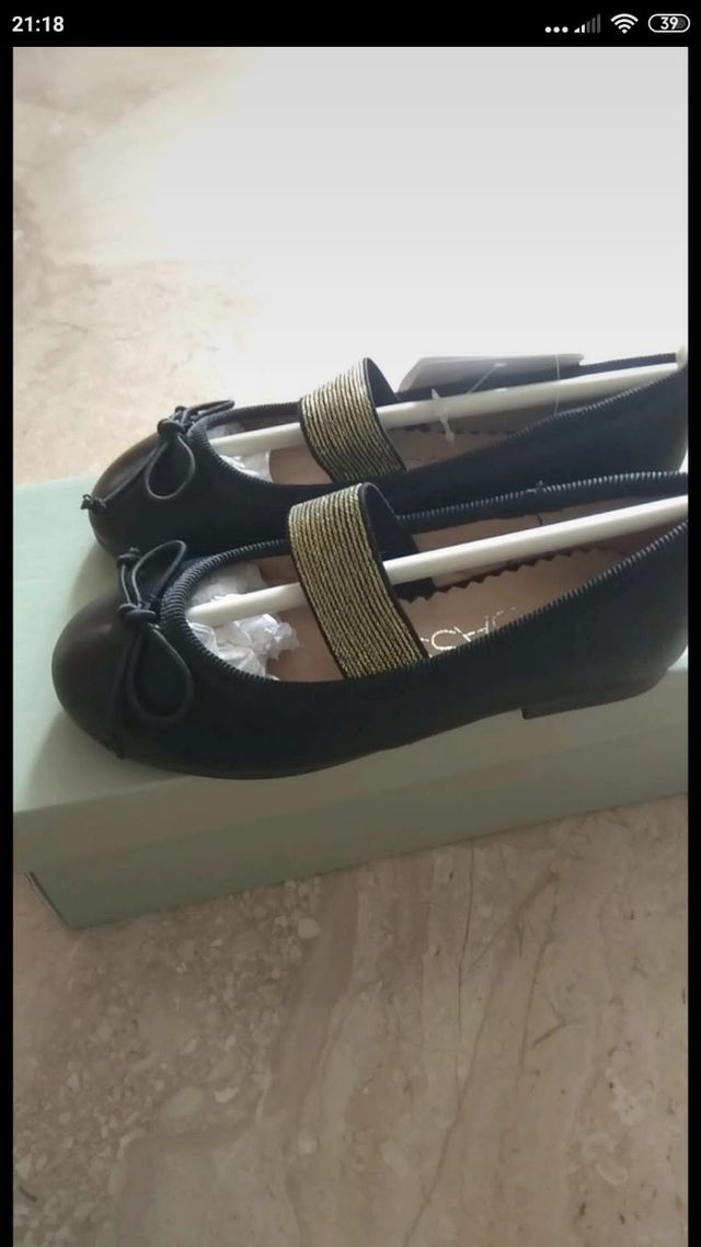 bailarina negra niña talla 25