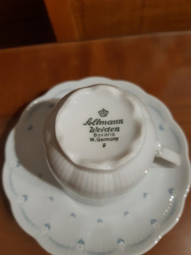 Juego Seltmann Weiden Bavaria Porzellan Jasmin