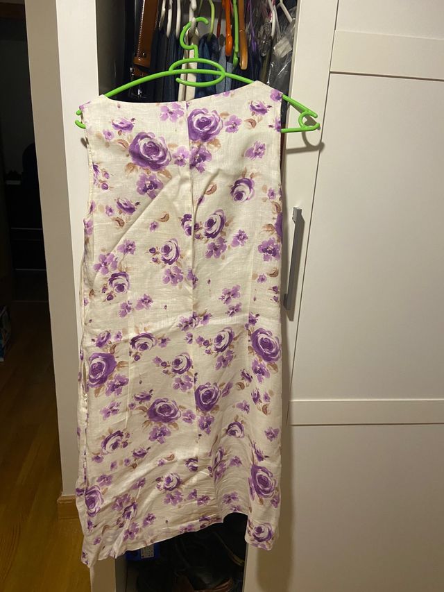 Vestido lino Punt Roma