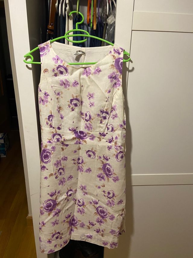 Vestido lino Punt Roma