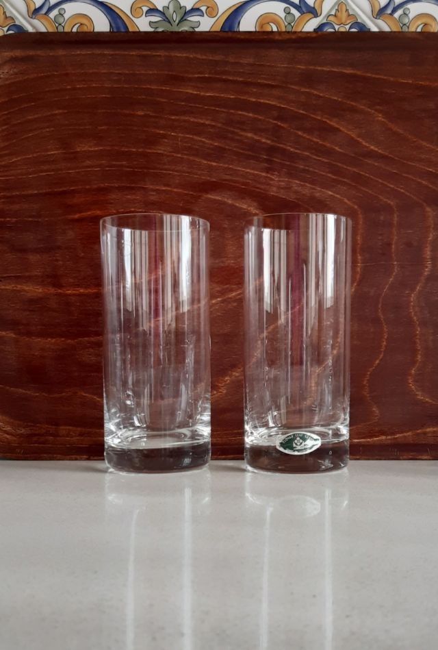 Vasos altos cristal Slovakia
