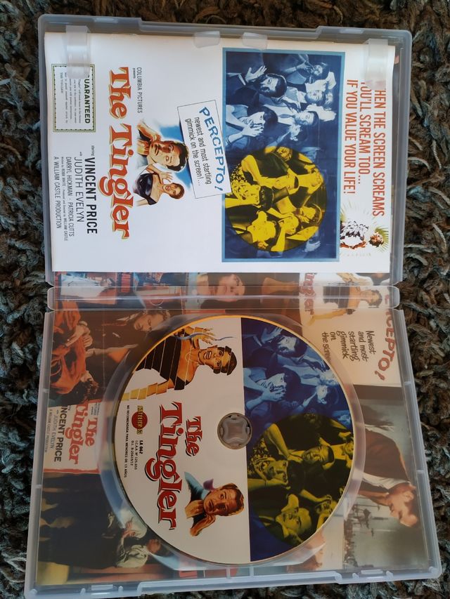 DVD THE TINGLER (EL AGUIJÓN DE LA MUERTE)