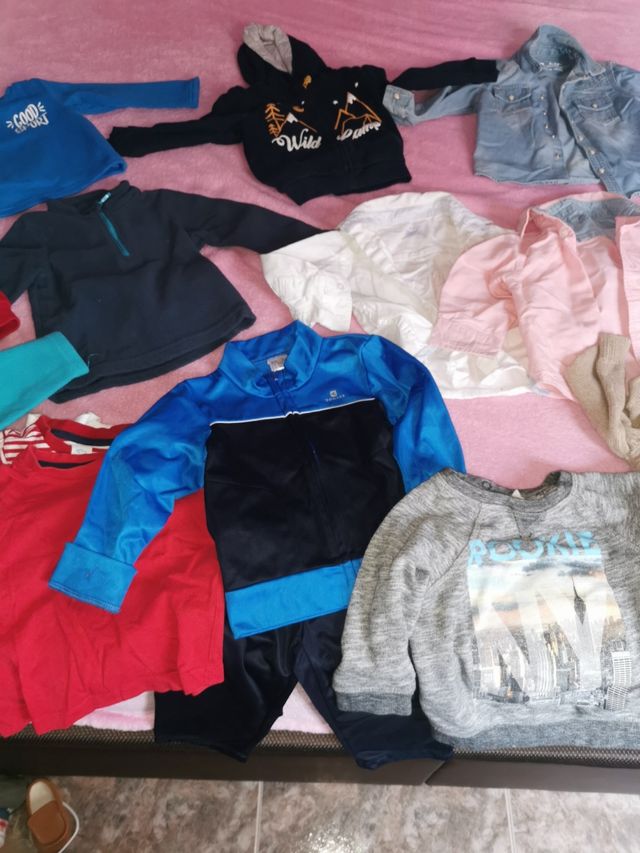 ropa manga larga niño 12-18