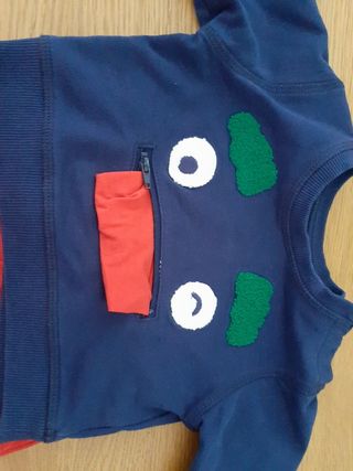 Chándal bebé El Corte Inglés. Talla 3-6 meses de segunda mano por 6 EUR en  Oleiros en WALLAPOP