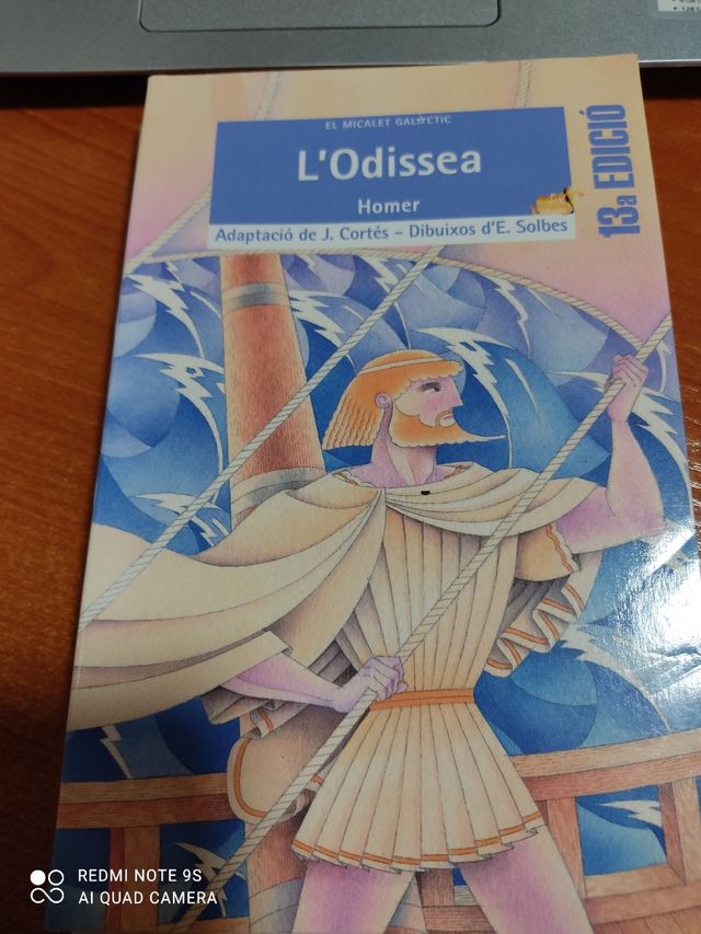LIBRO L'ODISSEA  HOMER. VALENCIANO