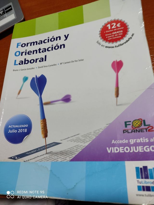 LIBRO FORMACION Y ORIENTACIÓN LABORAL. FOL