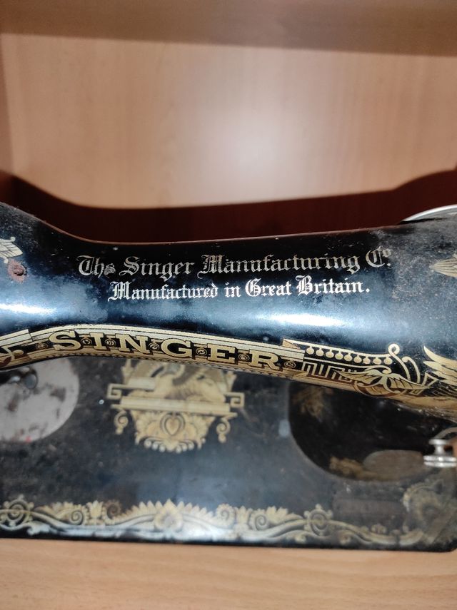 Maquina Coser Singer antigua