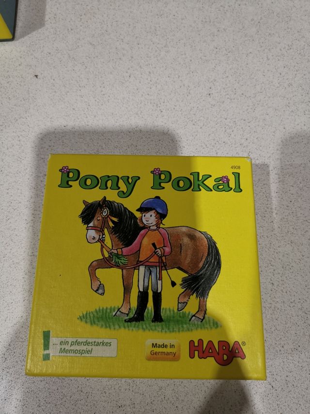 Juego mesa Pony Pokal (Haba).