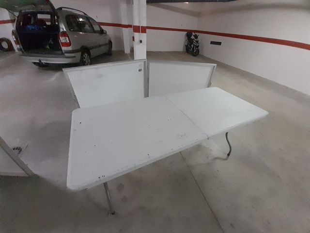 CABINA DJ - panel frontal, 2 paneles blancos