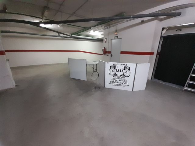 CABINA DJ - panel frontal, 2 paneles blancos