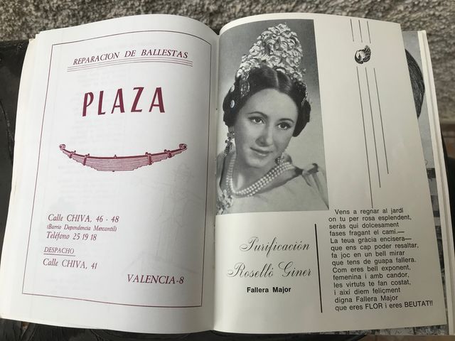 LIBRETA DE LA FALLA 1971