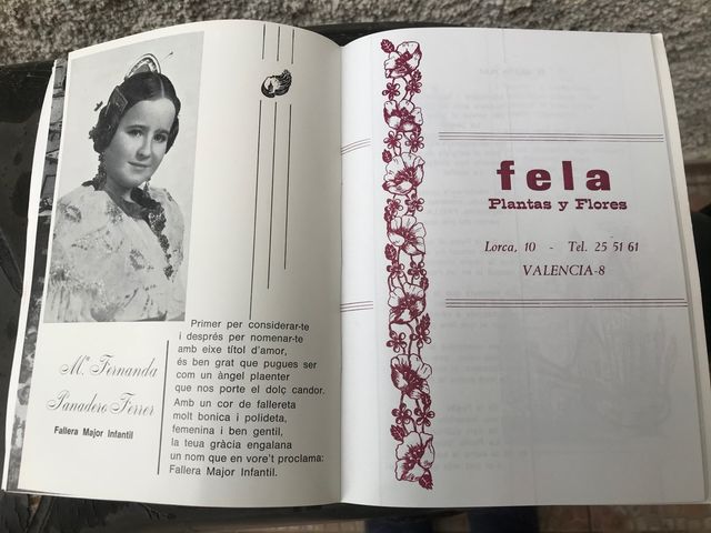 LIBRETA DE LA FALLA 1971