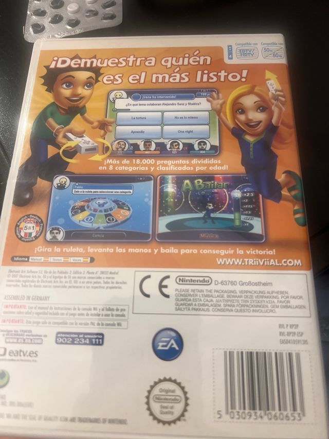 Juego Wii Triiviial