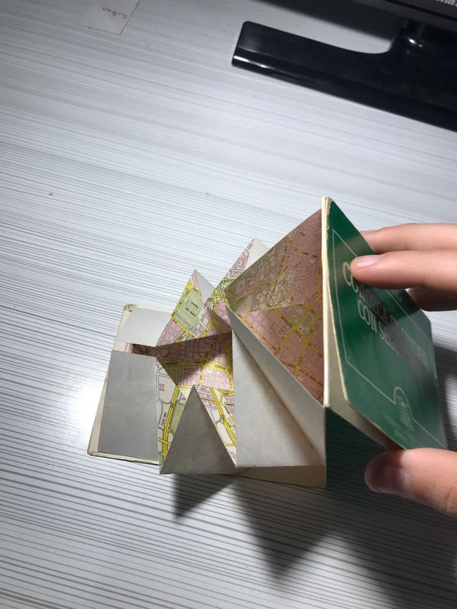 Mapa Madrid Ministerio Del interior 1987