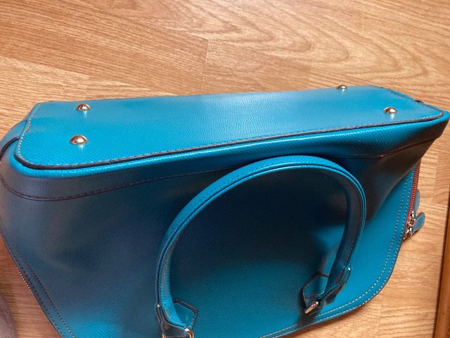 Bolso de mano/hombro verde mar