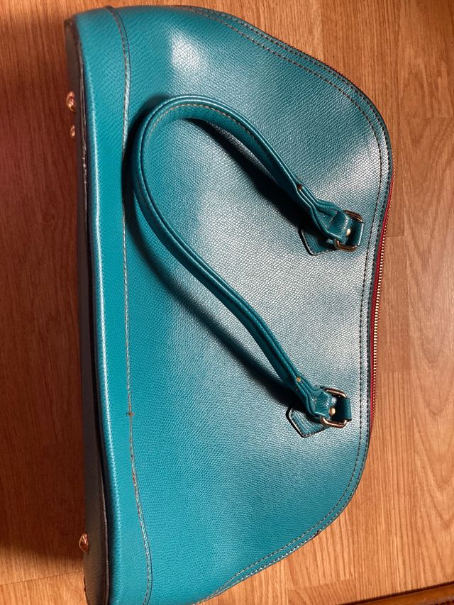 Bolso de mano/hombro verde mar