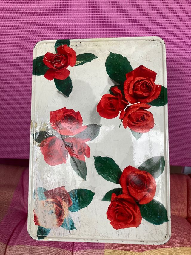 Caja de latón Colacao Vintage