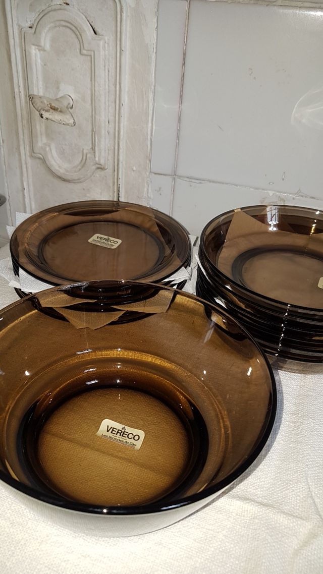 Vajilla Vintage Vereco