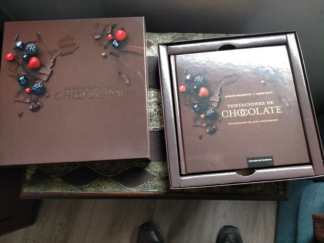 libro tentaciones de chocolate.