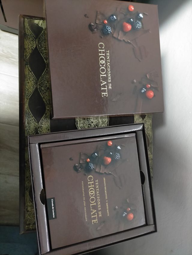 libro tentaciones de chocolate.