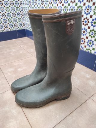 Botas de agua Aigle de segunda mano en WALLAPOP