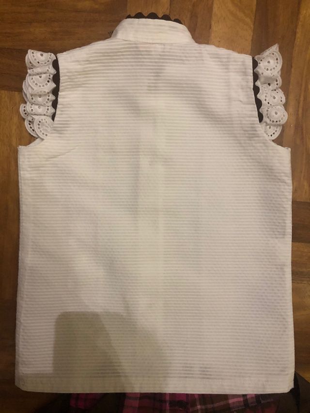 CONJUNTO NIÑA NINI TALLA 3 BLUSA Y PANTALON CORTO