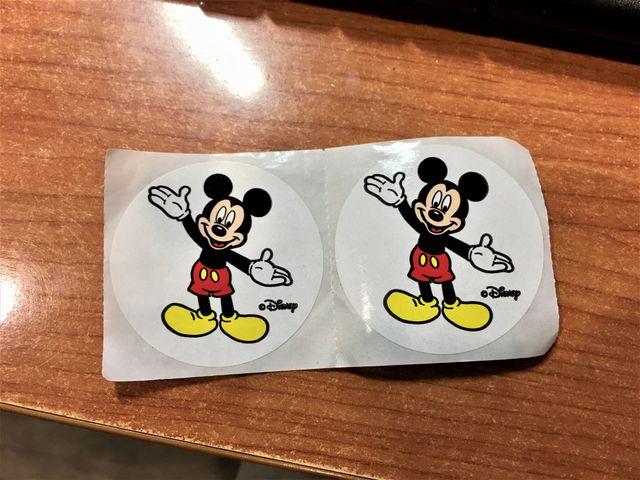 2 pegatina Mickey Mouse, Walt Disney World Orlando
