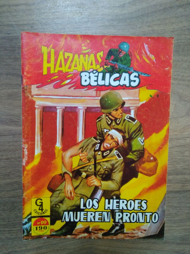 Comic antiguo Hazañas Bélicas. Nº 10.