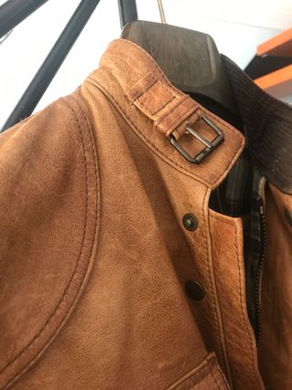 Chaqueta piel Belstaff de segunda mano por 450 EUR en Málaga en WALLAPOP