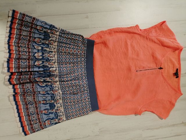 Conjunto falda y camiseta