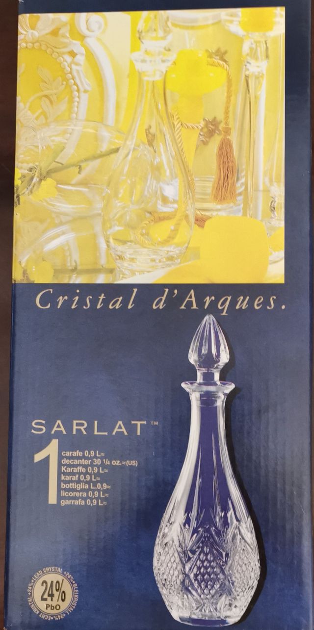 DECANTADORDE VICO- "CRISTAL D´ARQUES"