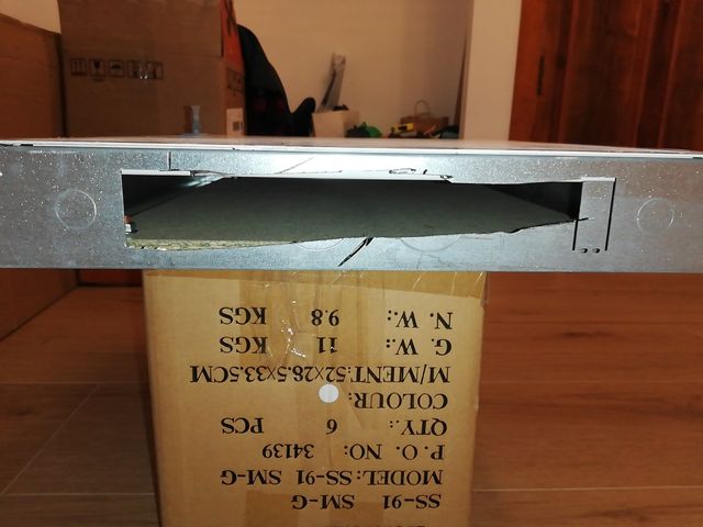 CAJA REGISTRO SECUNDARIO EMPOTRABLE