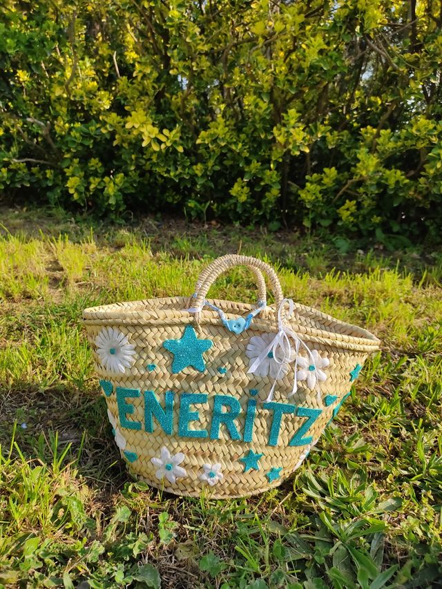 cesto bolso de niña