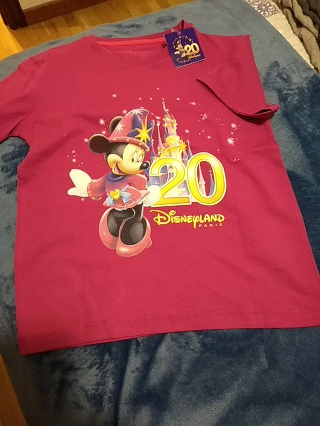camiseta Minnie mouse talla 8años