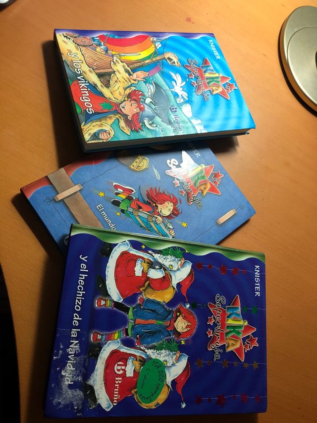 Pack libros kika superbruja