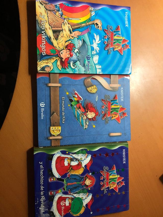 Pack libros kika superbruja