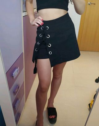 Fantástico página hasta ahora stradivarius falda pantalon hermosa comienzo  amplificación