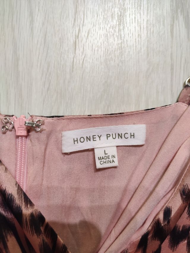 vestido Animal Print Honey Punch