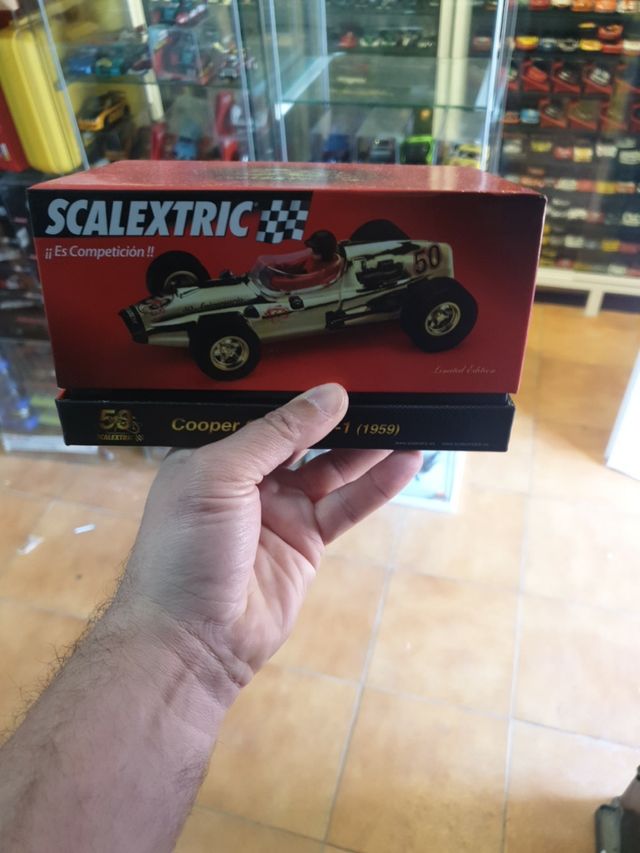 scalextric cooper climax f1 50 aniversario