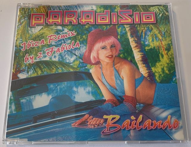 Paradisio Bailando Remixes Cd
