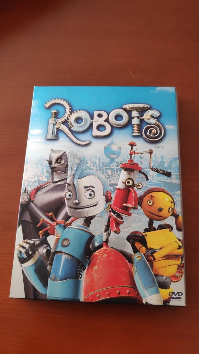 DVD, ROBOTS, animación