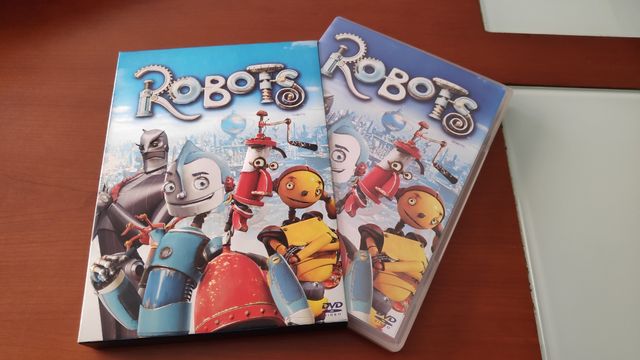DVD, ROBOTS, animación