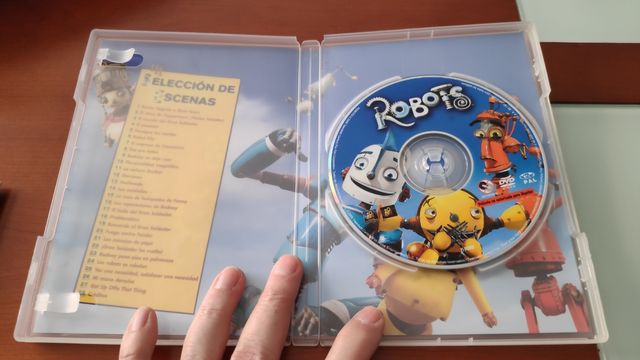 DVD, ROBOTS, animación