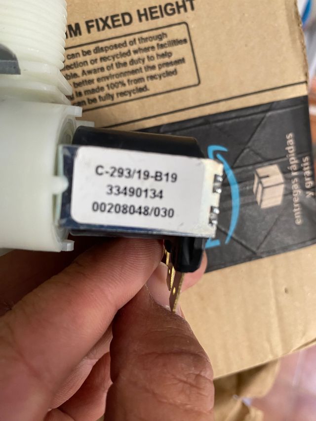 Electrovalvula lavavajillas o lavadora LG