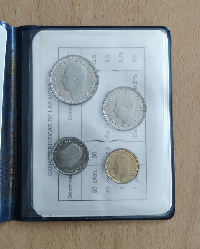 cartera 1979 Pruebas Numismáticas