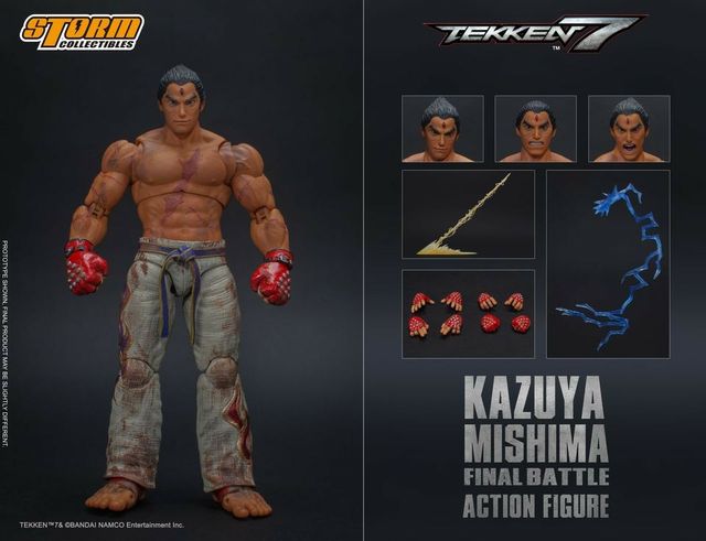 Kazuya SDCC Exclusive Tekken Storm Collectibles