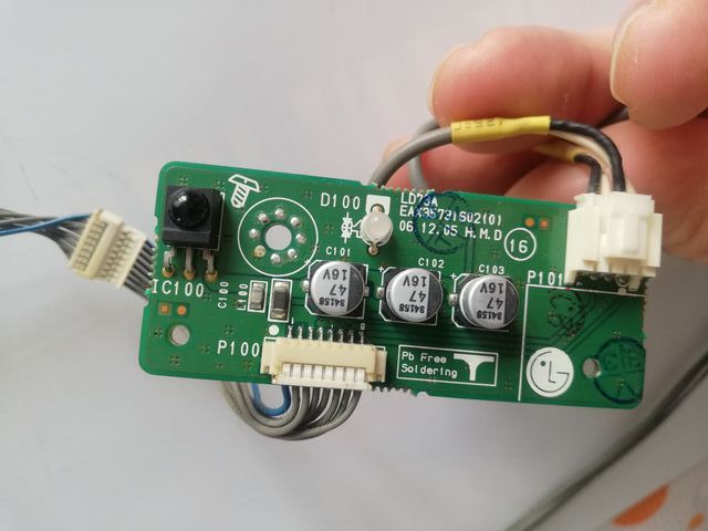 EAX35731602 Módulo Sensor de Infravermelho Receptor IR